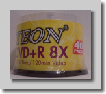 Teon 8x DVD+R